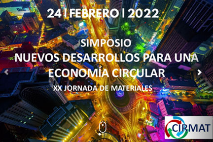 Simposio «CIRMAT: Nuevos desarrollos para una economía circular»