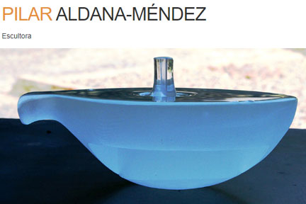 Exposiciones y talleres: Pilar Aldana-Mendez